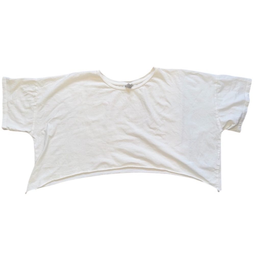 ASOS White Cropped Boxy Tee - Picture 4 of 10